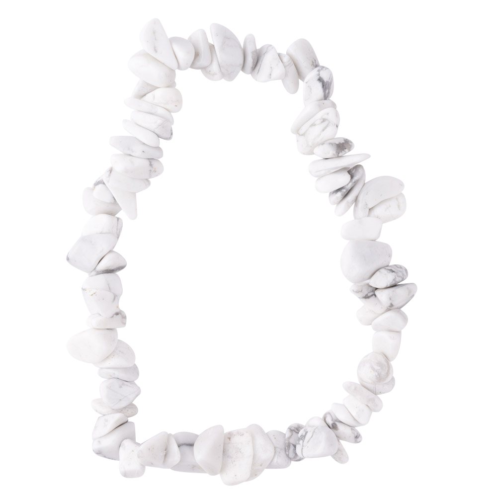 Howlite Chip Bracelet
