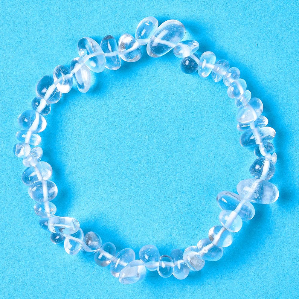 Clear Quartz Chip Bracelet