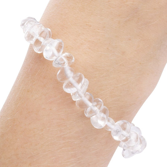 Clear Quartz Chip Bracelet