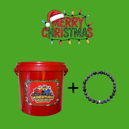 Christmas Mining Bucket